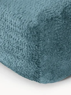 Reposapiés puf de borreguillo bouclé Wolke