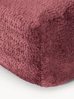 Reposapiés puf de borreguillo bouclé Wolke