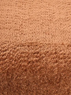 Reposapiés puf de borreguillo bouclé Wolke