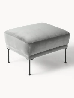 Reposapiés puf de terciopelo Fluente