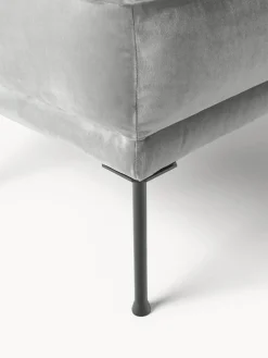 Reposapiés puf de terciopelo Fluente