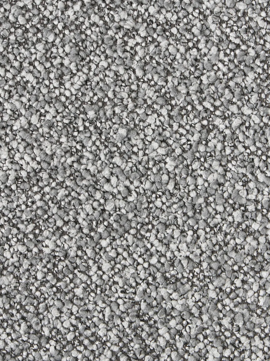 Reposapiés puf en tejido bouclé Alba