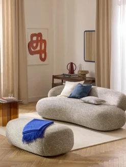 Reposapiés puf grande Alba