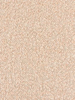 Reposapiés puf grande en tejido bouclé Alba