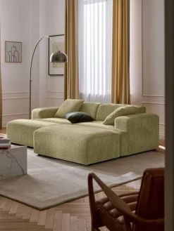 Reposapiés puf grande Melva, 116 x 72 cm