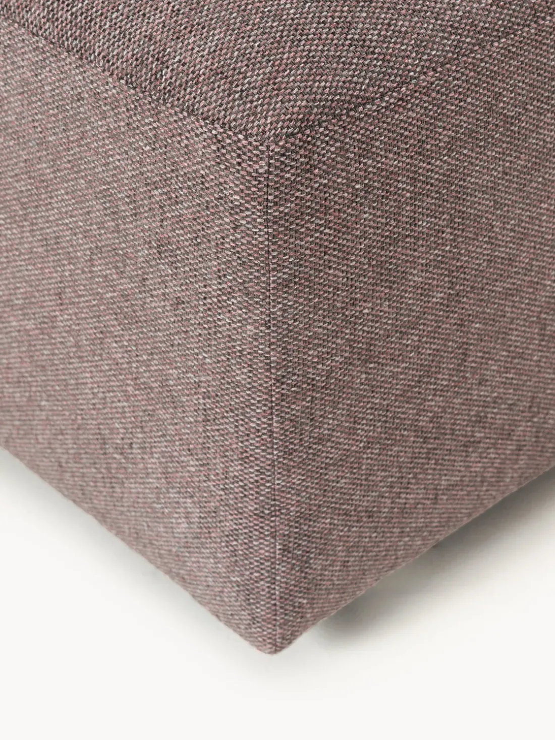 Reposapiés puf grande Melva, 116 x 42 cm