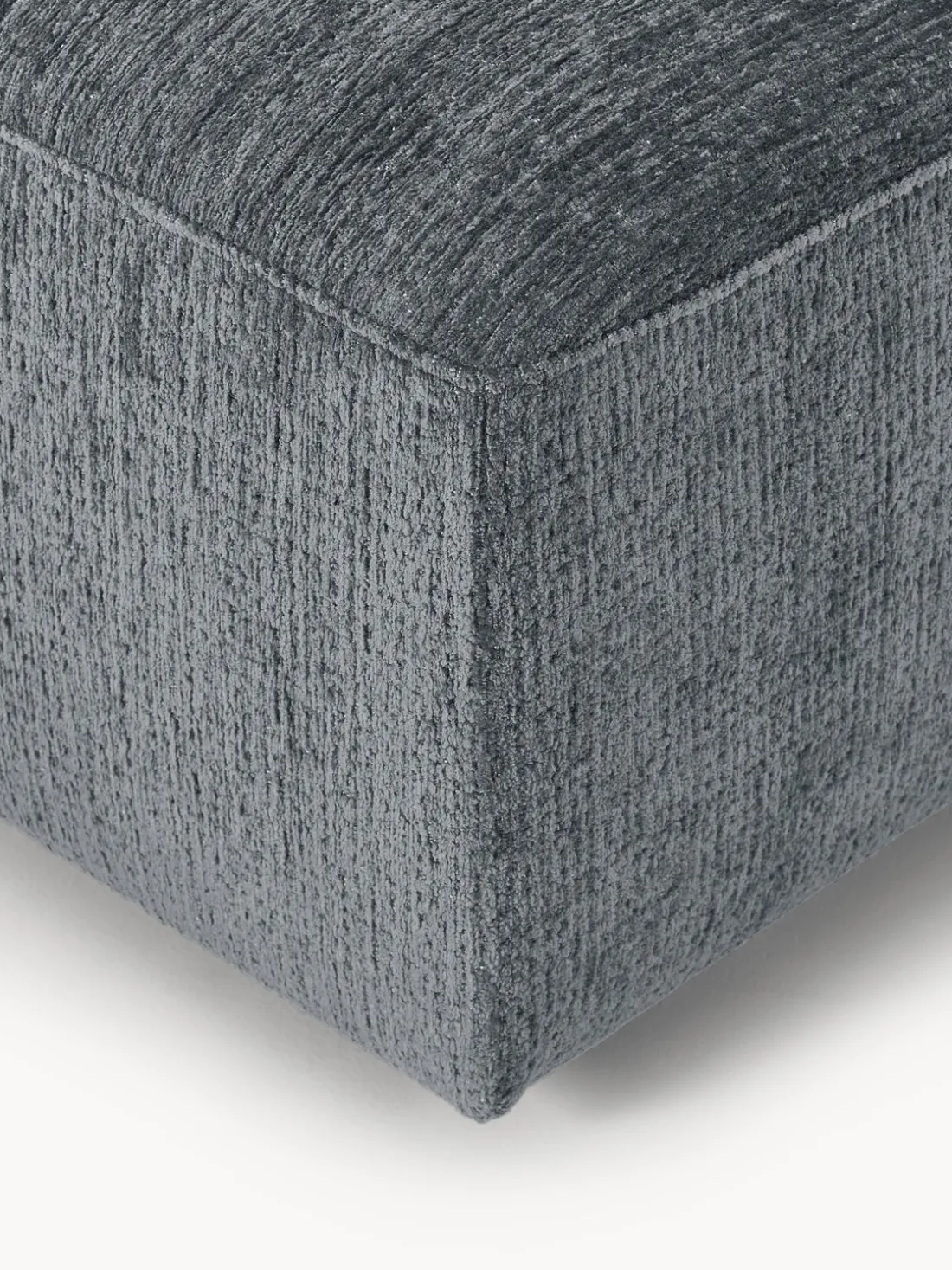 Reposapiés puf grande Melva, 116 x 72 cm