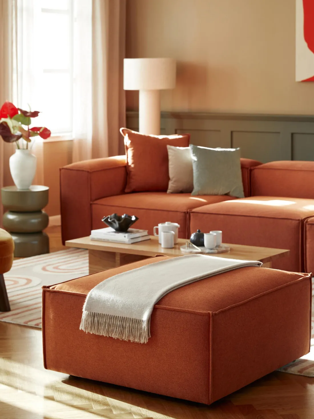 Reposapiés puf Lennon