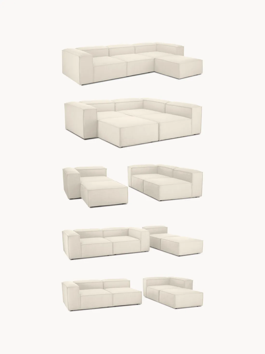 Reposapiés puf Lennon