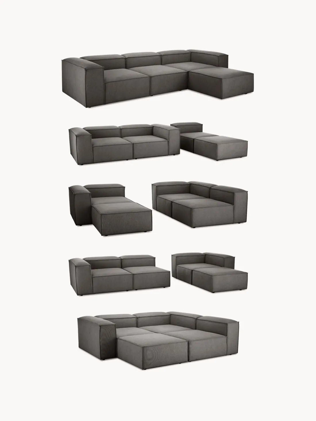 Reposapiés puf Lennon