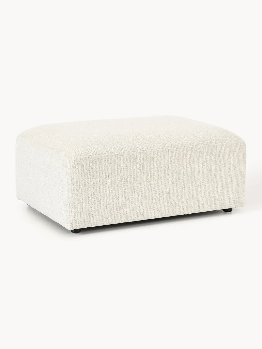 Reposapiés puf Melva, 99 x 72 cm