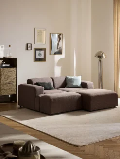 Reposapiés puf Melva, 99 x 72 cm