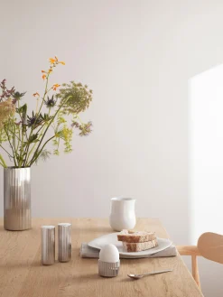 Salero y pimentero de acero inoxidable Bernadotte, 2 uds.