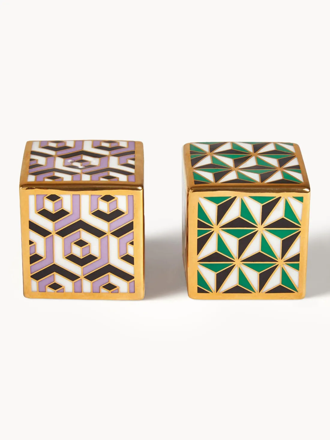 Salero y pimentero de porcelana Versailles, 2 pzas.