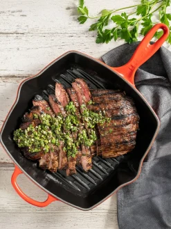 Sartén skillet cuadrada grill de hierro fundido Signature Collection