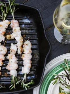 Sartén skillet cuadrada grill de hierro fundido Signature Collection