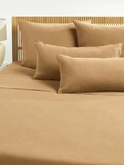 Sábana encimera de lino lavado Airy