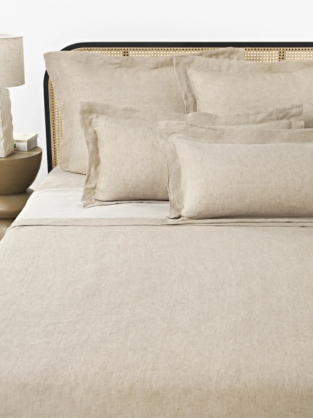 Sábana encimera de lino Linna