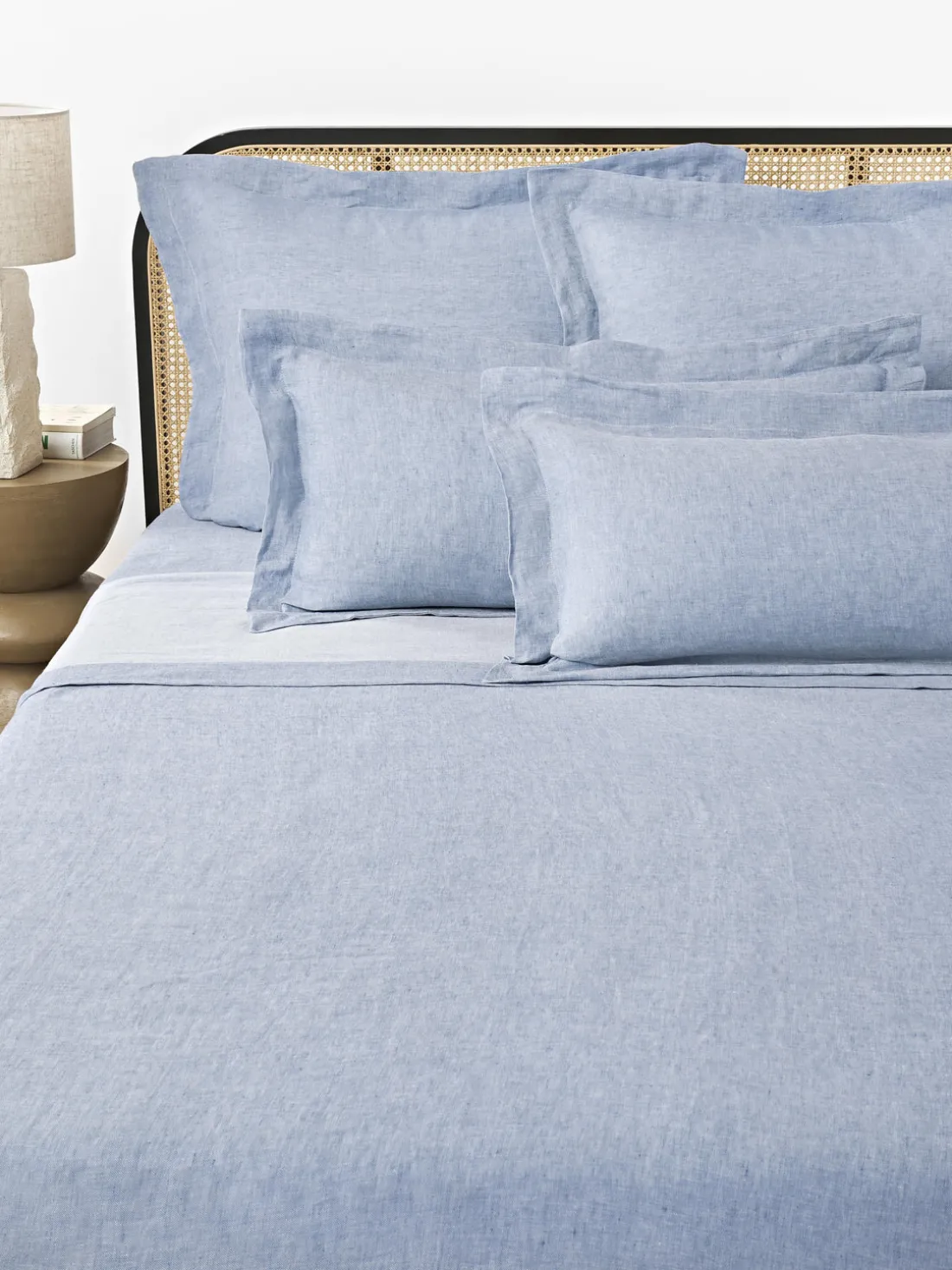 Sábana encimera de lino Linna