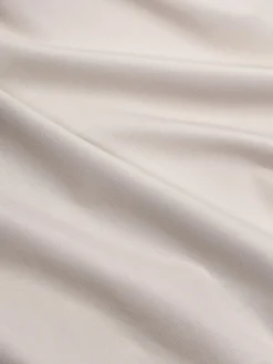 Sábana encimera de percal con volantes Louane