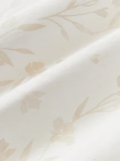 Sábana encimera de satén estampado Hurley