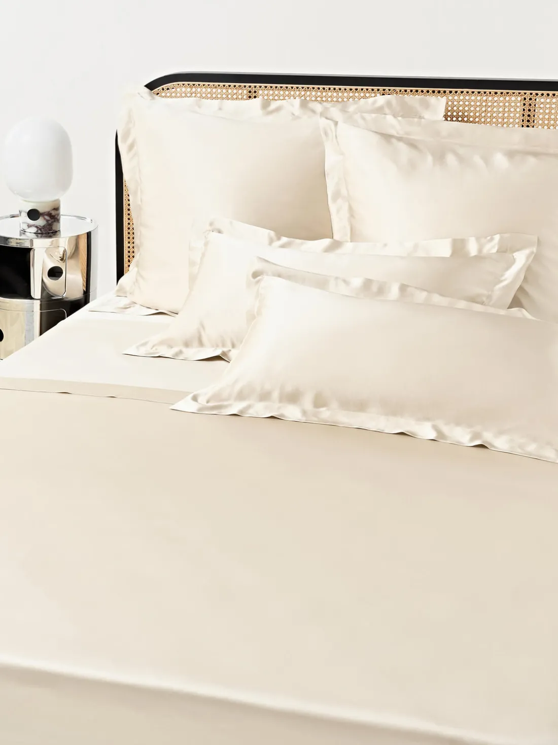 Sábana encimera de satén Sylvie