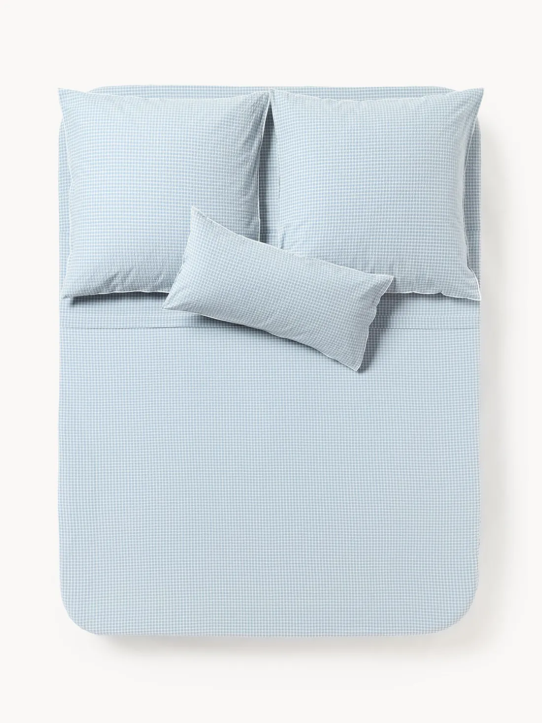 Sábana encimera de seersucker Davey
