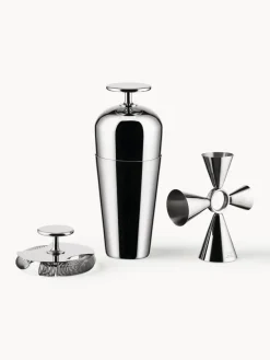 Set coctelera de acero inoxidable Parisienne, 3 pzas.