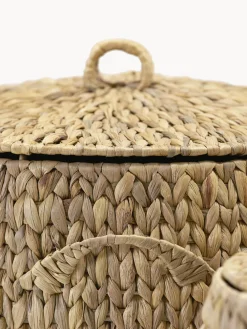 Set de cestas con tapadera Laun, 2 uds.