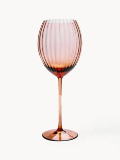 Set de copas de vino blanco artesanales Lyon, 2 uds.