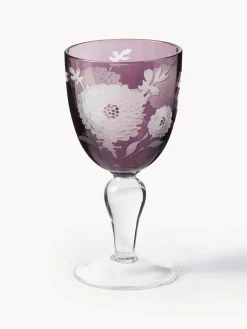 Set de copas de vino Peony, 6 uds.