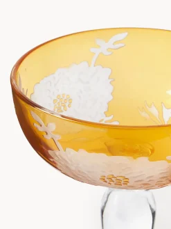 Set de copas pompadour de champán Peony, 6 uds.