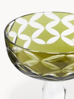 Set de copas pompadour de champán Cuttings, 6 uds.