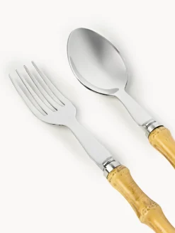 Set de cubiertos pulido a mano Bamboo, 1 comensal (5 pzas.)