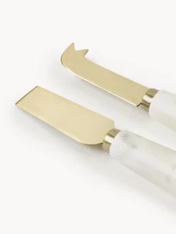 Set de cuchillos de queso de mármol Agata, 4 uds.