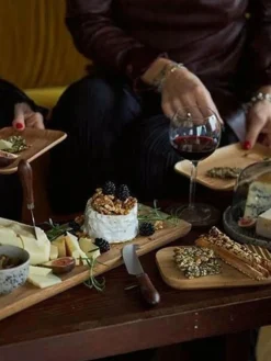 Set de cuchillos para queso de madera Astrid, 3 pzas.