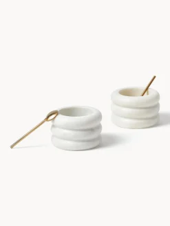 Set de cuenco de mármol Zuri, 2 pzas.