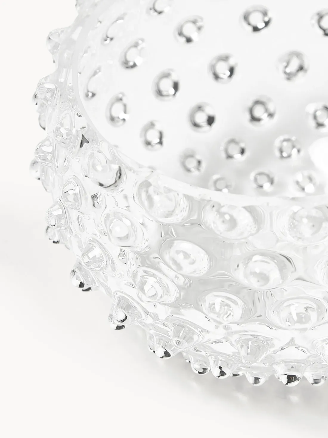 Set de cuencos soplados Hobnail, 4 uds.