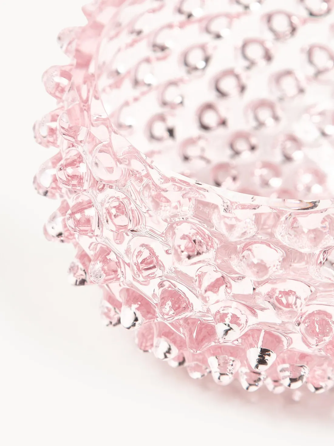 Set de cuencos soplados Hobnail, 4 uds.