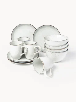 Set de desayuno Nordic Sand, 4 comensales (12 pzas.)