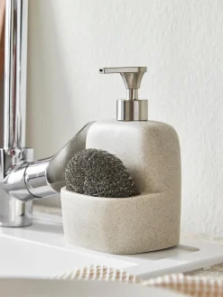 Set de dosificador de jabón Sand, 2 pzas.