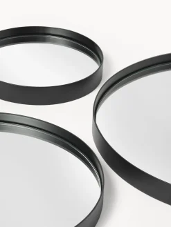 Set de espejos de pared redondos Lacie, 3 uds.
