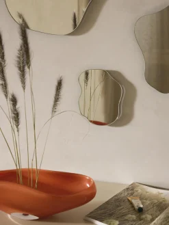 Set de espejos de pared sin marco Lia, 3 uds.