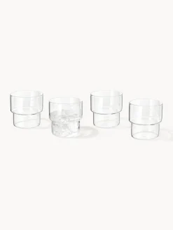 Set de jarra con vasos de agua siplado Gustave, 5 pzas.