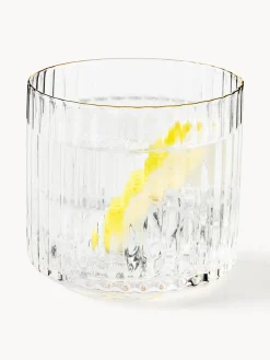 Set de jarra soplada con vasos Aleo, 5 pzas.