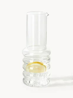 Set de jarra y vasos soplado Bubbly, 5 pzas.