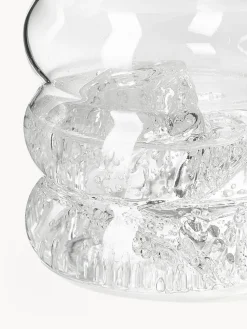 Set de jarra y vasos soplado Bubbly, 5 pzas.