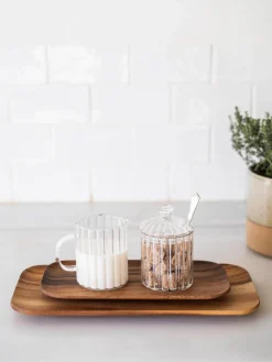 Set de lechera y azucarera Brilia, 3 pzas.