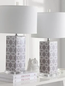 Set de lámparas de mesa LED Reagan, 2 uds.