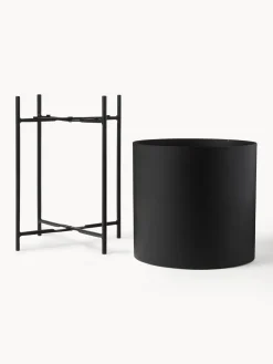 Set de maceteros de metal Mina, 2 uds.